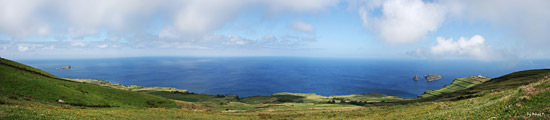 Panoramablick auf der Azoreninsel Graciosa - von Birgit T.