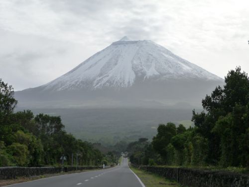 Schnee auf Pico