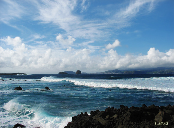 Kanal zwischen Pico und Faial