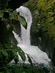 Wanderung Faial da Terra - Wasserfall