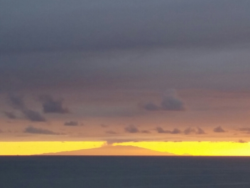 Faial in der Abendsonne