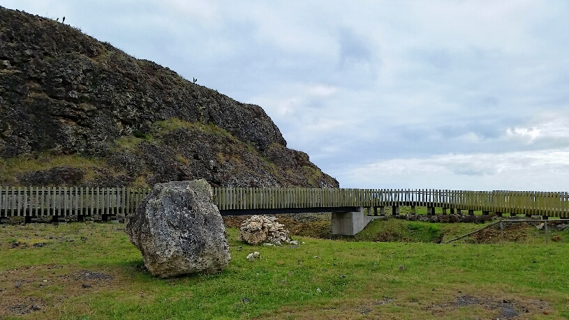 Natural Monument - Skywalk mit Fossilien