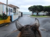 Fast am Strand: zu Pferde in Praia do Almoxarife